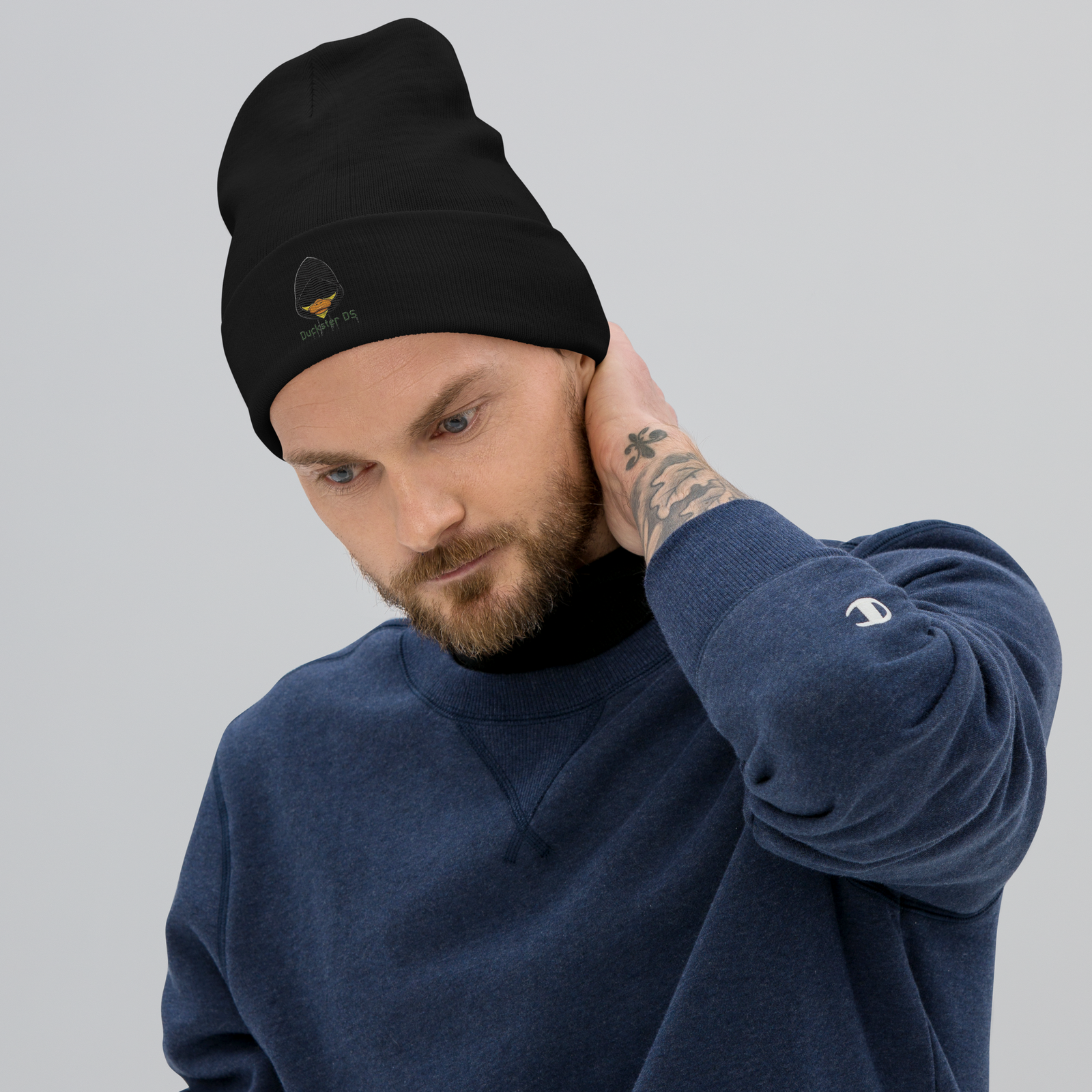 Duckster Embroidered Beanie